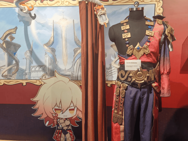 搓澡巾、浪漫古士、白厄呆毛！上海游戏博物馆翁法罗斯特展好离谱